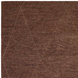 Terracotta Geometric Modern Geometric Rug Easy To Clean Living Room And Bedroom-160Cm X 230Cm - thumbnail 3