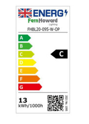 Fern Howard Led Wall Light Or Ceiling Light Flush Fitted 325mm Round Icebreaker Bulkhead 1250Lm Ip44 - thumbnail 5