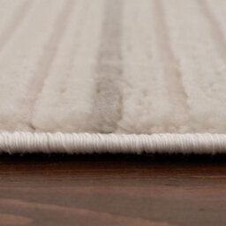 The Rugs Carmel Cream/grey Geometric Design Area Rug And Runner Non Shedding, Stain Resistant, Soft - thumbnail 6