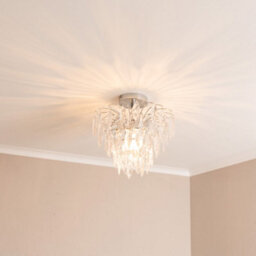 Valuelights Emma Acrylic Waterfall Jewel Droplet Pendant Ceiling Light - thumbnail 3