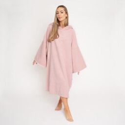 OHS Adult Poncho Oversized Hooded Towel Bath Robe - thumbnail 6