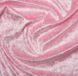 Comfy Deluxe 4Ft6 Double Pink Crush Velvet Yuno Headboard 26Inch - thumbnail 2