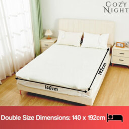 Cozy Nights Cozy Night Double Size Electric Blanket Heated With 3 Heat Settings - Quick Fit Underblanket - Fleece Material Machine Washable - thumbnail 8