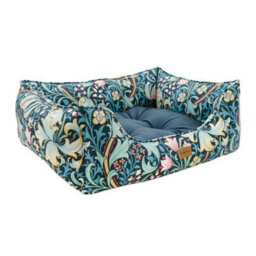 Morris & Co Golden Lily Large Square Dog Bed - thumbnail 3