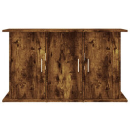 Walplus Smoked Oak Aquarium Stand 101X41X58 Cm Engineered Wood - Fish Tank Cabinet - thumbnail 5