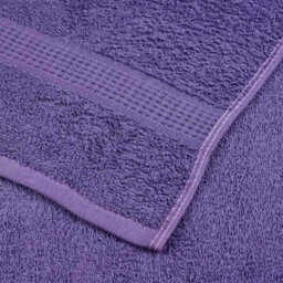 Berkfield Soap Towels 2 Pcs Purple 30X30 Cm 360 Gsm 100% Cotton - thumbnail 6