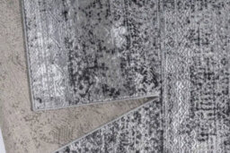 Stratus Interiors Gatsby Large Living Room Rug 200 X 290 Cm - Dark Grey / Silver / White - Large - thumbnail 5