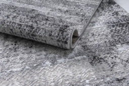 Stratus Interiors Gatsby Large Living Room Rug 200 X 290 Cm - Dark Grey / Silver / White - Large - thumbnail 4