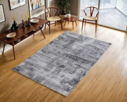 Stratus Interiors Gatsby Large Living Room Rug 200 X 290 Cm - Dark Grey / Silver / White - Large - thumbnail 6