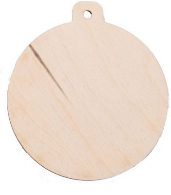 Turners Retreat Christmas Bauble Poplar Ply Wood Blank