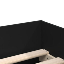 Berkfield Bed Frame With Drawers Without Mattress Black 100X200 Cm - thumbnail 9