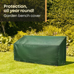 Livivo Fineway 3 Seater Garden Bench Cover Waterproof Heavy Duty Outdoor Furniture Cover Uv Resistant Windproof 162 X 66 X 89Cm - thumbnail 2