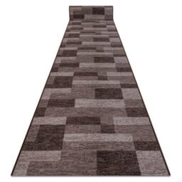 RugsX Runner Anti-Slip Icona Gum Brown 100Cm 100X510 Cm - thumbnail 1