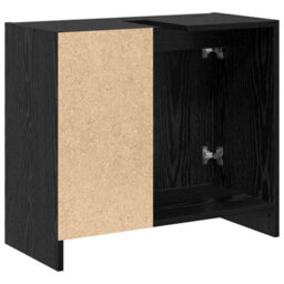 Walplus Sink Cabinet Black Oak 63 X 29 X 55 Cm Engineered Wood - thumbnail 8
