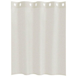 Berkfield Curtains With Curtains 2 Pcs Cream 140 X 140 Cm Polyester - thumbnail 3
