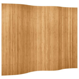 Walplus Room Divider Bamboo Natural Width 250 Cm Height 165 Cm - thumbnail 2