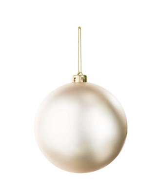 Werchristmas Latte Extra Large Shatterproof Bauble Matt 15 Cm - image 1