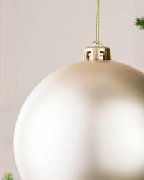 Werchristmas Latte Extra Large Shatterproof Bauble Matt 15 Cm - thumbnail 5