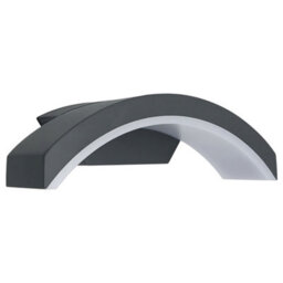 Long Life Lamps Company Modern Curved 7W Led Outdoor Wall Light Warm White Zlc338Ww - thumbnail 3