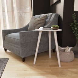 Lassic Vida Designs Round Side Table, White - thumbnail 3