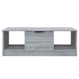 Berkfield Coffee Table Grey Sonoma 102X50X36 Cm Engineered Wood - thumbnail 3