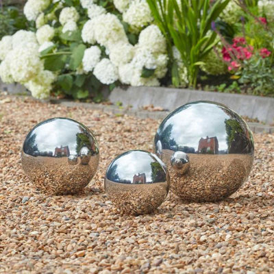 Marco Paul Polished Stainless Steel Ornament 25Cm - image 1