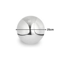 Marco Paul Polished Stainless Steel Ornament 25Cm - thumbnail 5