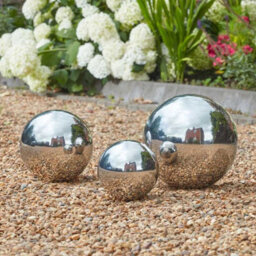 Marco Paul Polished Stainless Steel Ornament 25Cm - thumbnail 1