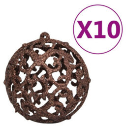 Berkfield Artificial Christmas Tree With Leds&ball Set&pinecones 210 Cm - thumbnail 7