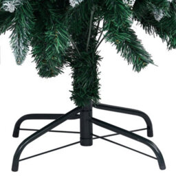 Berkfield Artificial Christmas Tree With Leds&ball Set&pinecones 210 Cm - thumbnail 4