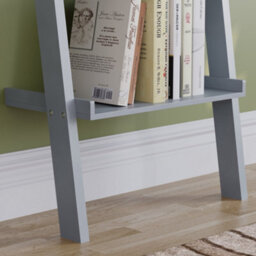 Lassic Vida Designs York Grey 4 Tier Ladder Bookcase Freestanding Open Shelf (H)1540mm (W)560mm (D)290mm - thumbnail 6