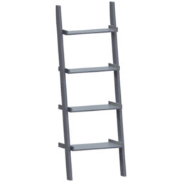 Lassic Vida Designs York Grey 4 Tier Ladder Bookcase Freestanding Open Shelf (H)1540mm (W)560mm (D)290mm - thumbnail 7