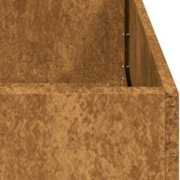 Berkfield Planter Rusty 360X40X40 Cm Weathering Steel - thumbnail 9