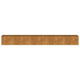 Berkfield Planter Rusty 360X40X40 Cm Weathering Steel - thumbnail 5