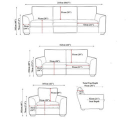 SC FURNITURE LIMITED Brown Leather 3 Seater Sofa  Highbury - thumbnail 5
