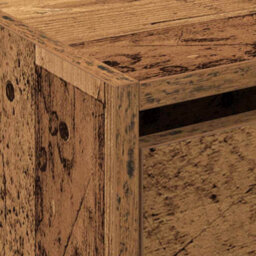 Walplus Shoe Cabinet With Door Old Wood 60 X 21 X 57 Cm Engineered Wood - thumbnail 9