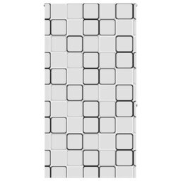 Berkfield Shower Roller Blind 130X240 Cm Fabric Width 126 Cm - thumbnail 2