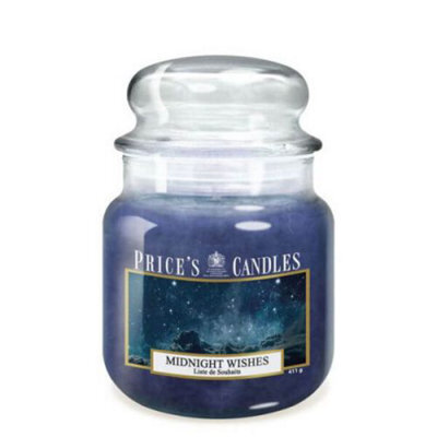 Price's Candles Prices Fragrance Collection Midnight Wishes Medium Jar Candle