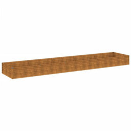 Berkfield Garden Raised Bed 482X100X36 Cm Corten Steel - thumbnail 2