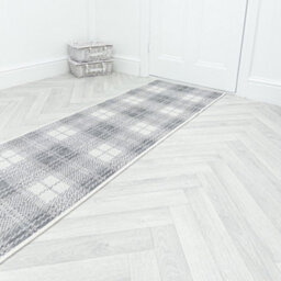 Plaid Indoor/outdoor Hallway Runner Rug - Durable, Reversible & Hardwearing Carpet For Home Or Garden - thumbnail 4