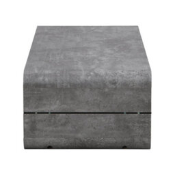 Furniture in Fashion Xono Wooden Coffee Table With Shelf In Concrete Effect - thumbnail 5