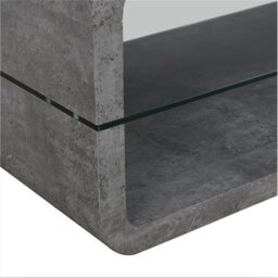 Furniture in Fashion Xono Wooden Coffee Table With Shelf In Concrete Effect - thumbnail 8