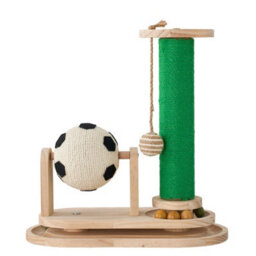 Living And Home Cat Scratching Post With Interactive Toys, 38Cm W X 40Cm H - thumbnail 5