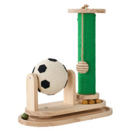 Living And Home Cat Scratching Post With Interactive Toys, 38Cm W X 40Cm H - thumbnail 6