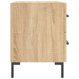 Berkfield Bedside Cabinet Sonoma Oak 40X35X47.5 Cm Engineered Wood - thumbnail 7