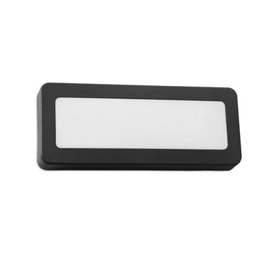 Luminosa Lighting Luminosa Grove Led Outdoor Wall Light Black, Grey Ip65