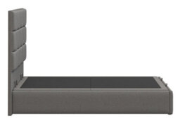 Snuggle Beds Hayden Ottoman Bed Frame - Grey - Double - thumbnail 7