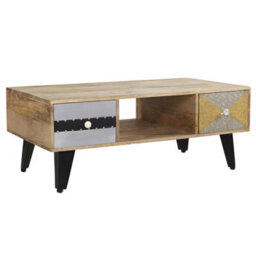 Wyld Haus Kokkola 4-Drawer Reclaimed Wood Coffee Table - thumbnail 2