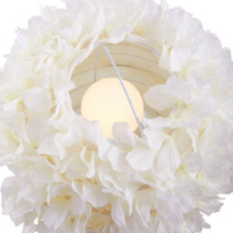 Living And Home E27 Fabric Lampshade Wooden Tripod Base Table Lamp Fixtures Decor - Warm Light - thumbnail 6