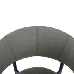 GoodHome Lucala Green Metal Armchair - thumbnail 8